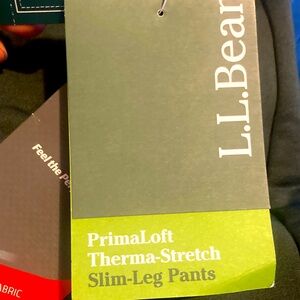 LL Bean PrimaLoft  therma Stretch Fleece pant